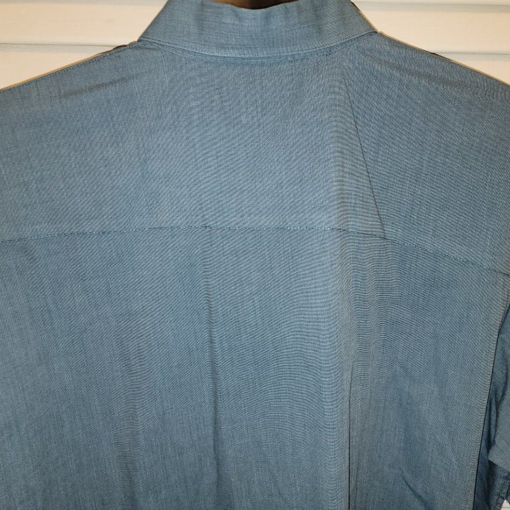 Volcom 'Why Factor End' Long Sleeve Button Front … - image 3